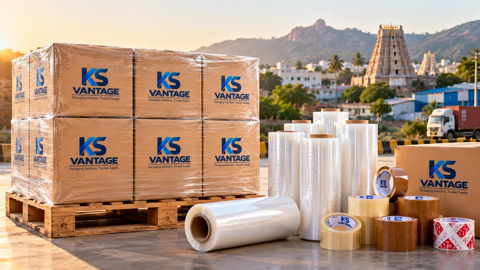 Packaging supply for Tirupati